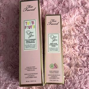 Too faced foundation and primer